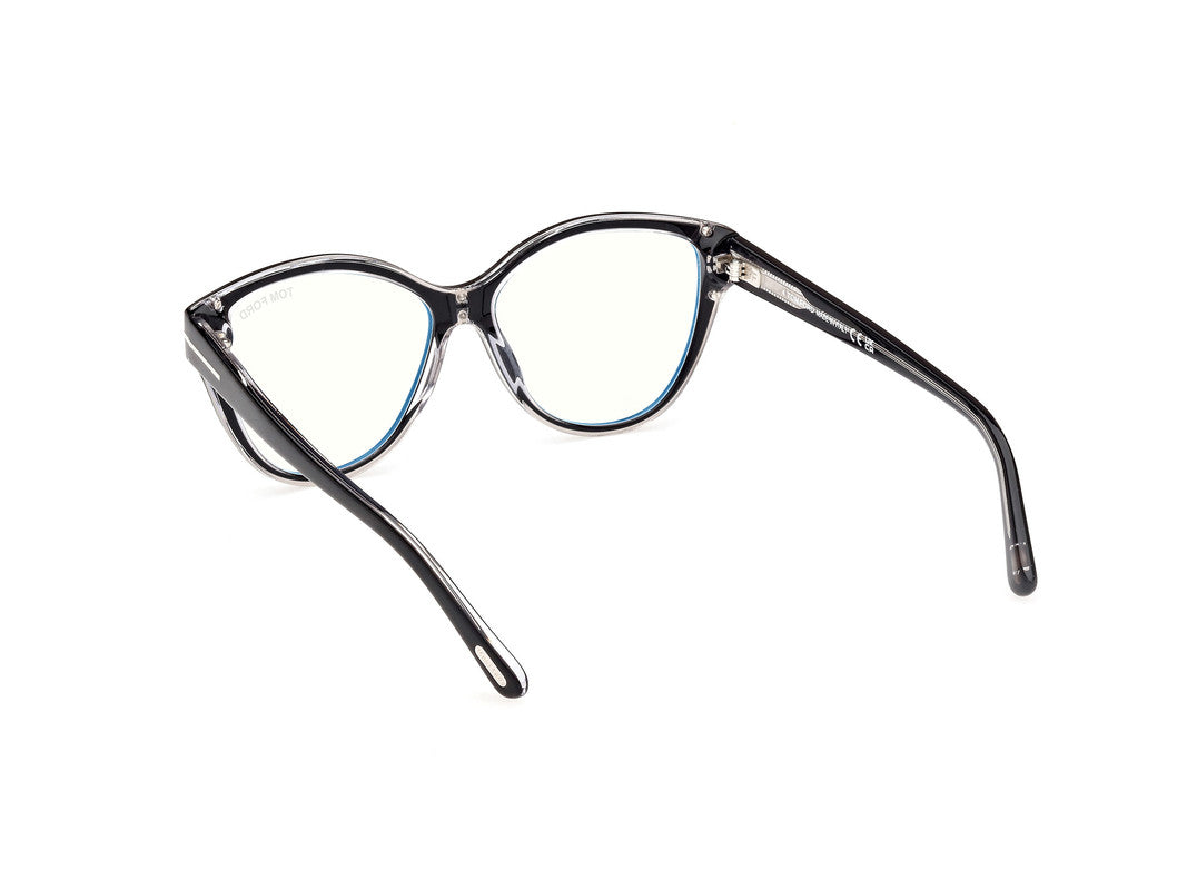 Black/Crystal Female Glasses Tom Ford 889214496140