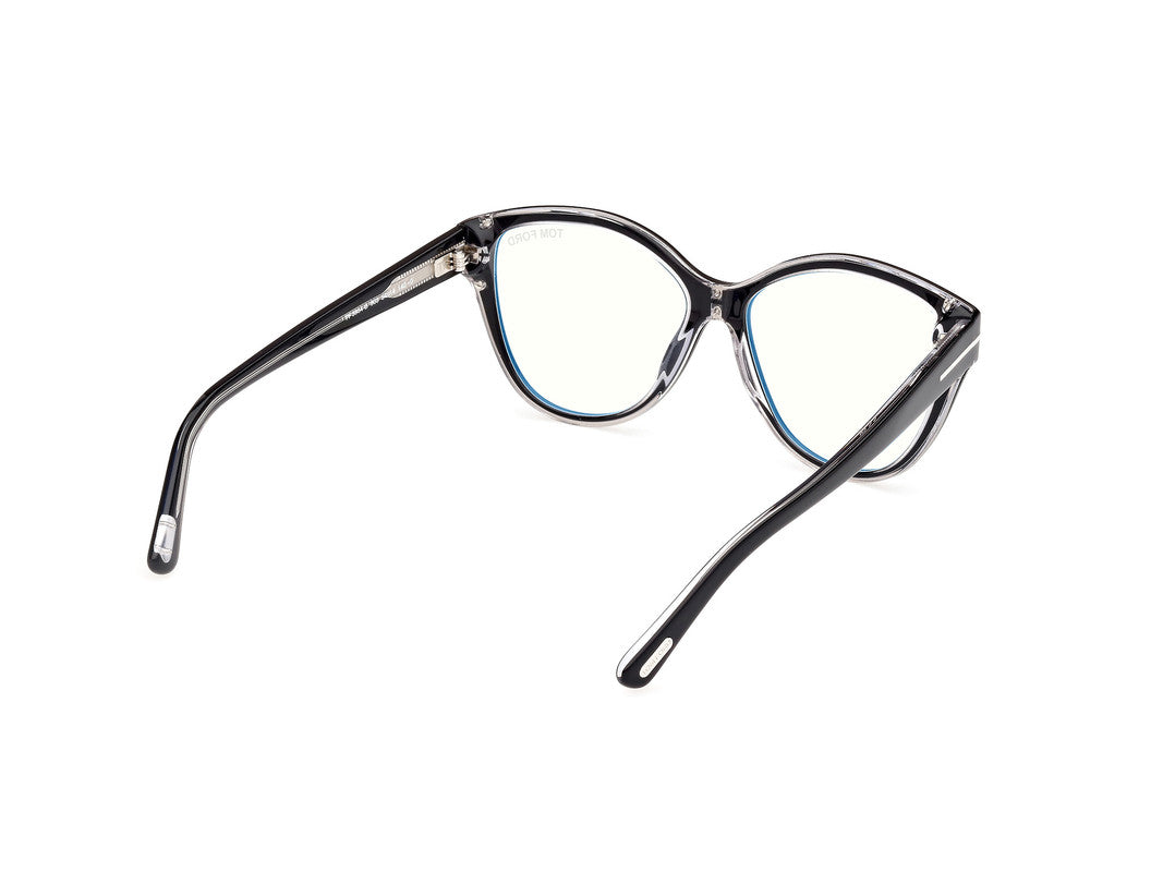 Black/Crystal Female Glasses Tom Ford 889214496140