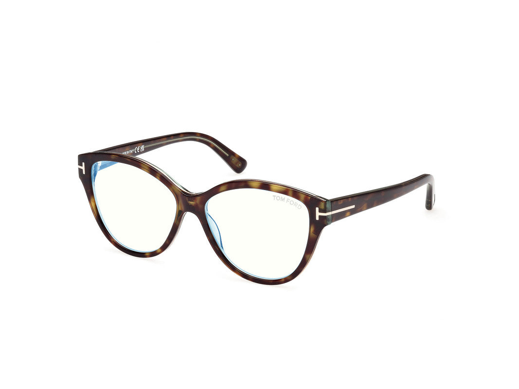 Coloured Havana Female Glasses Tom Ford 889214496157