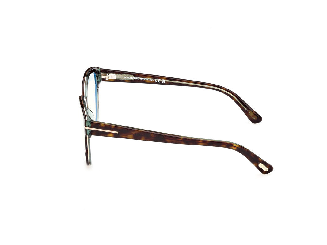 Coloured Havana Female Glasses Tom Ford 889214496157