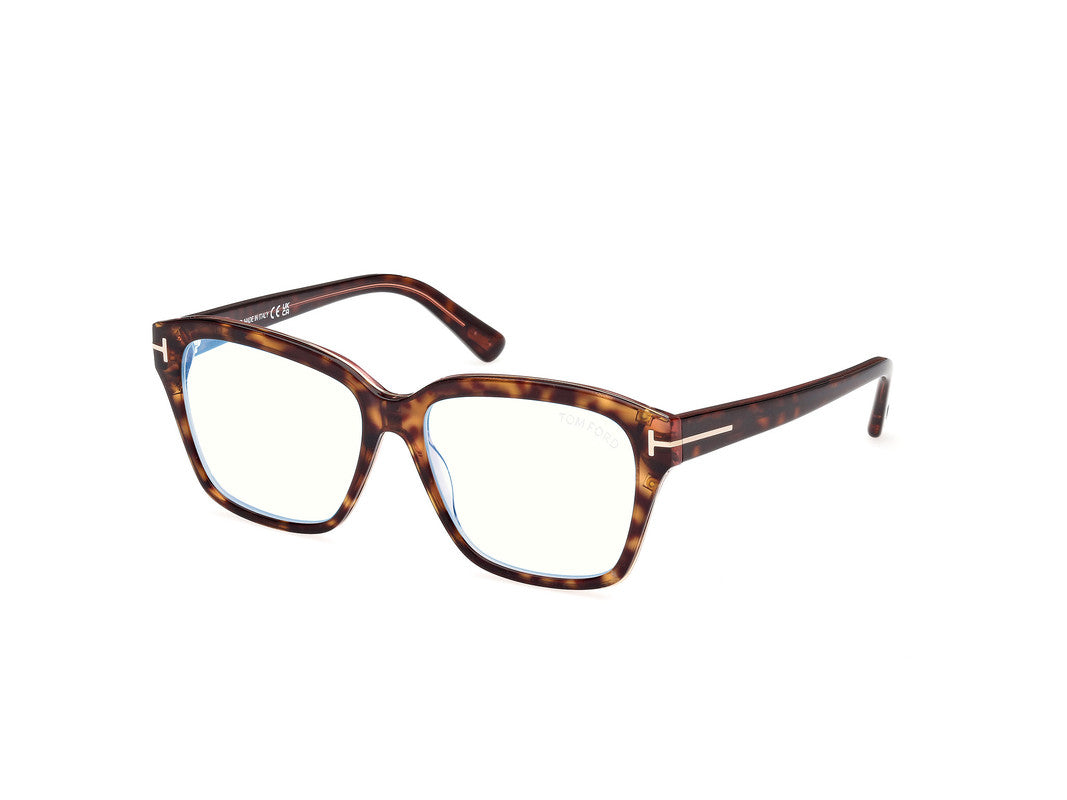 Havana/Monocolor Female Glasses Tom Ford 889214496195