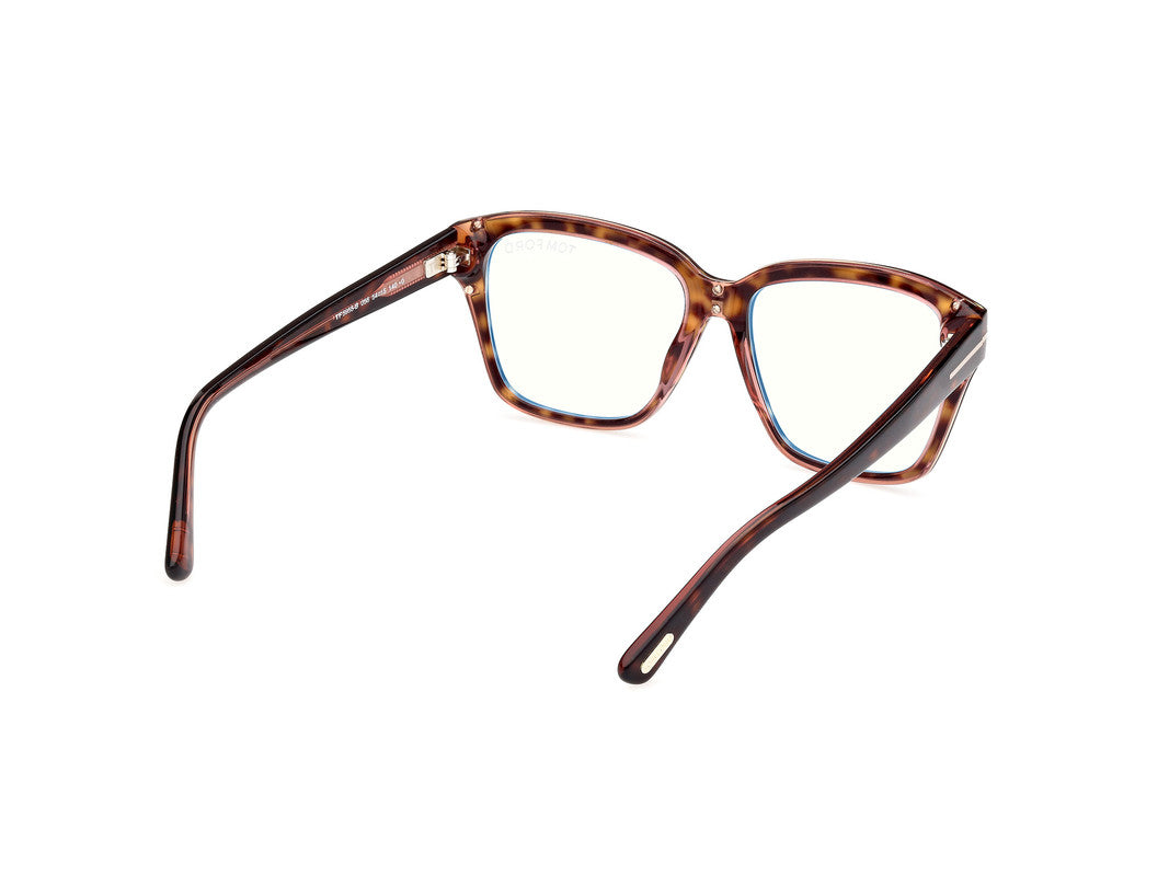 Havana/Monocolor Female Glasses Tom Ford 889214496195