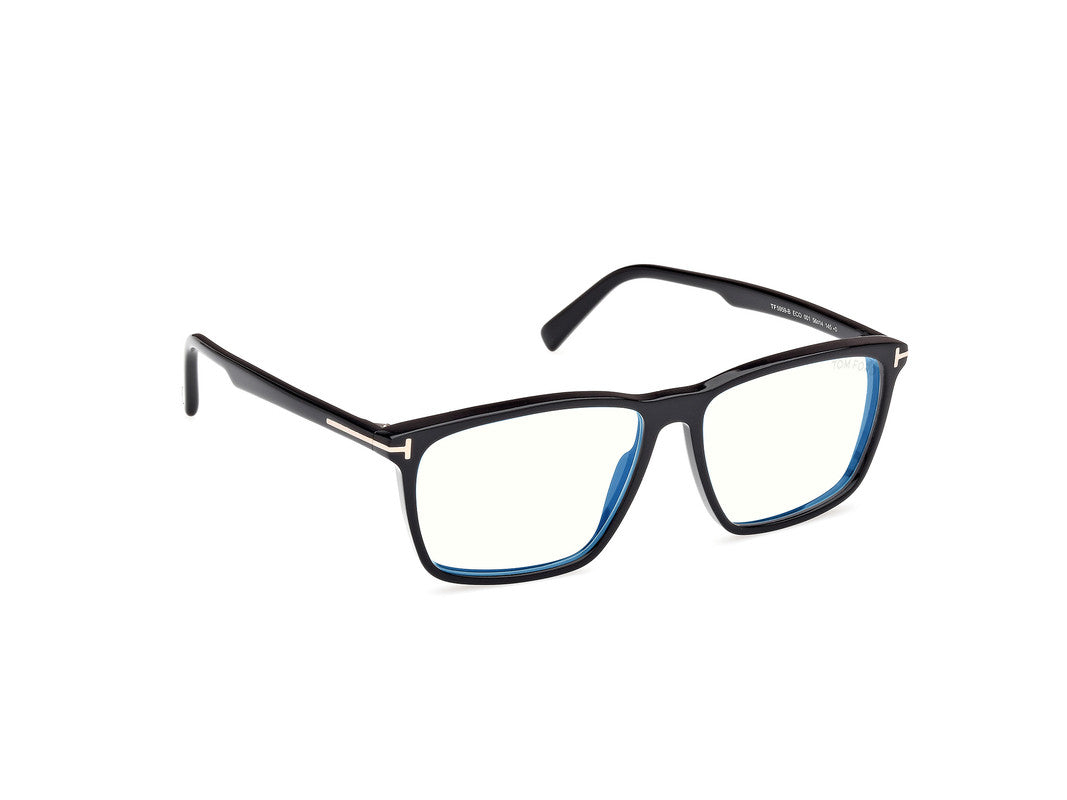 Shiny Black Male Glasses Tom Ford 889214500311