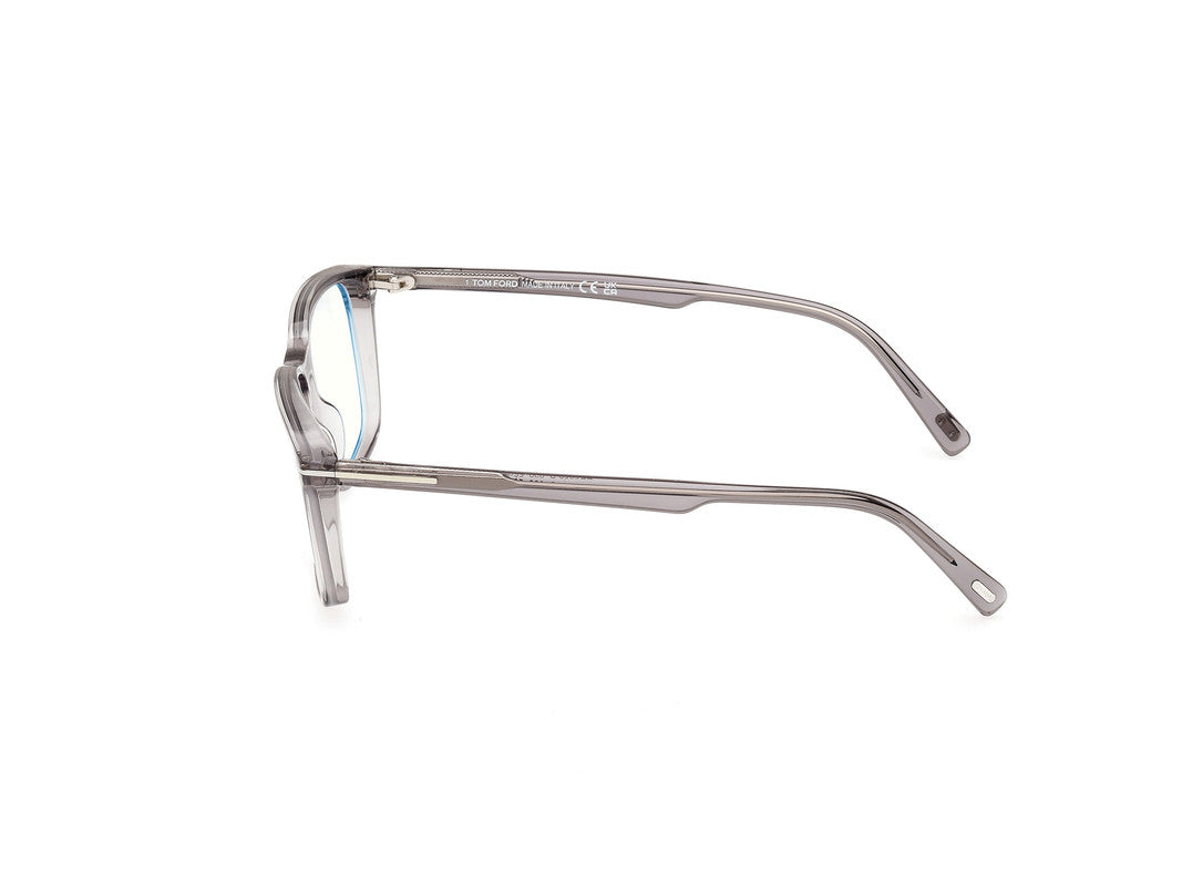 Shiny Grey Male Glasses Tom Ford 889214500328