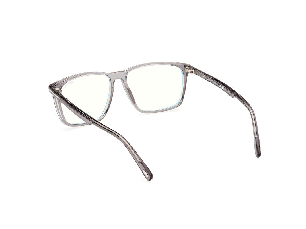 Shiny Grey Male Glasses Tom Ford 889214500328