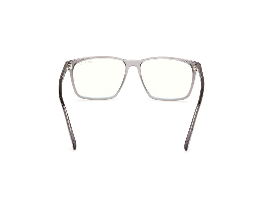 Shiny Grey Male Glasses Tom Ford 889214500328