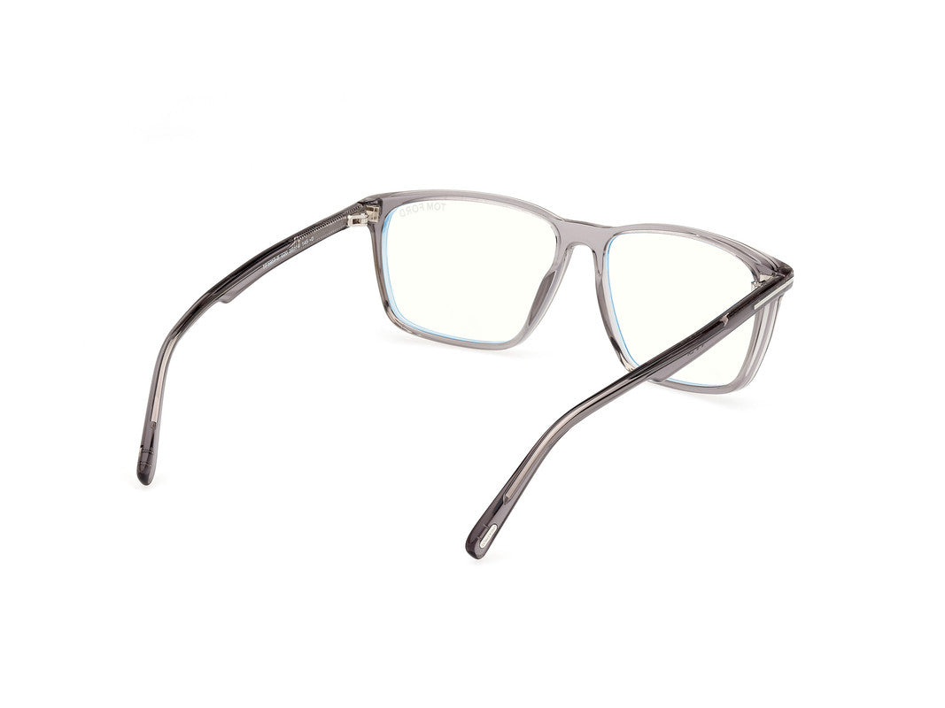 Shiny Grey Male Glasses Tom Ford 889214500328