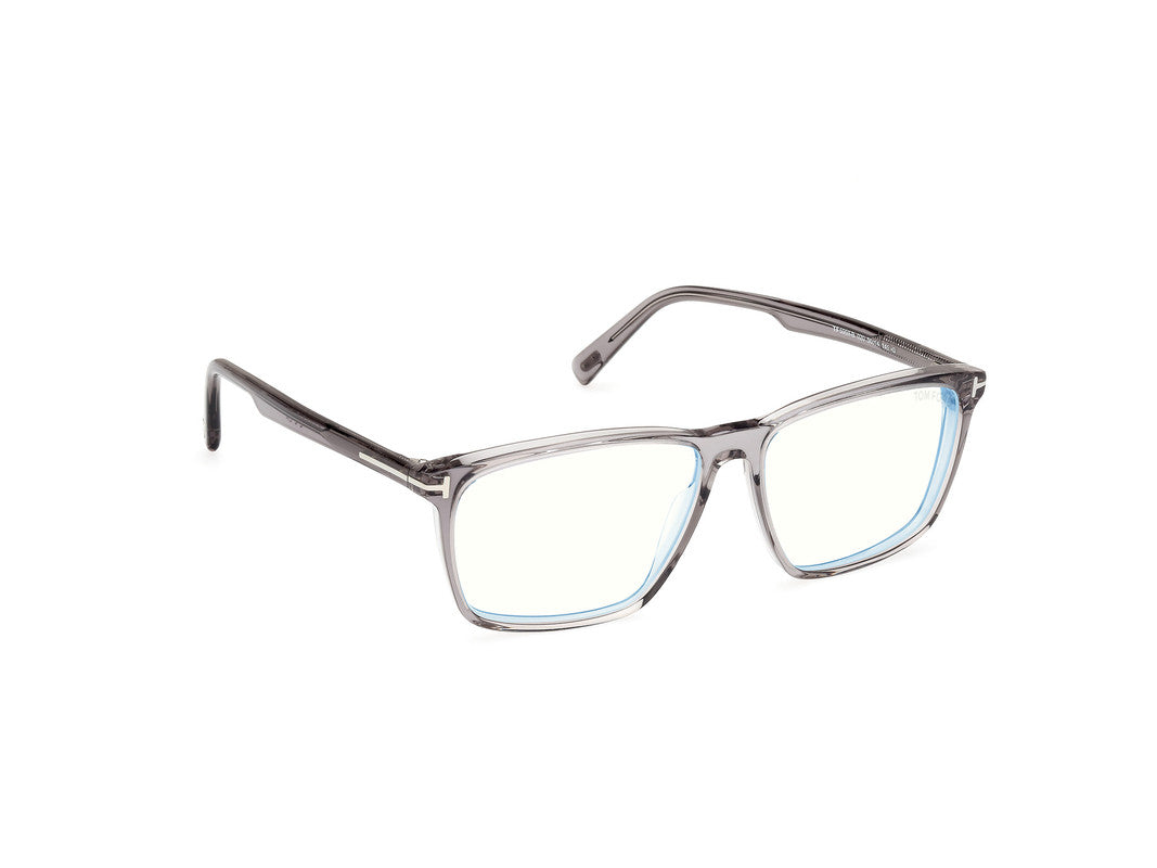 Shiny Grey Male Glasses Tom Ford 889214500328