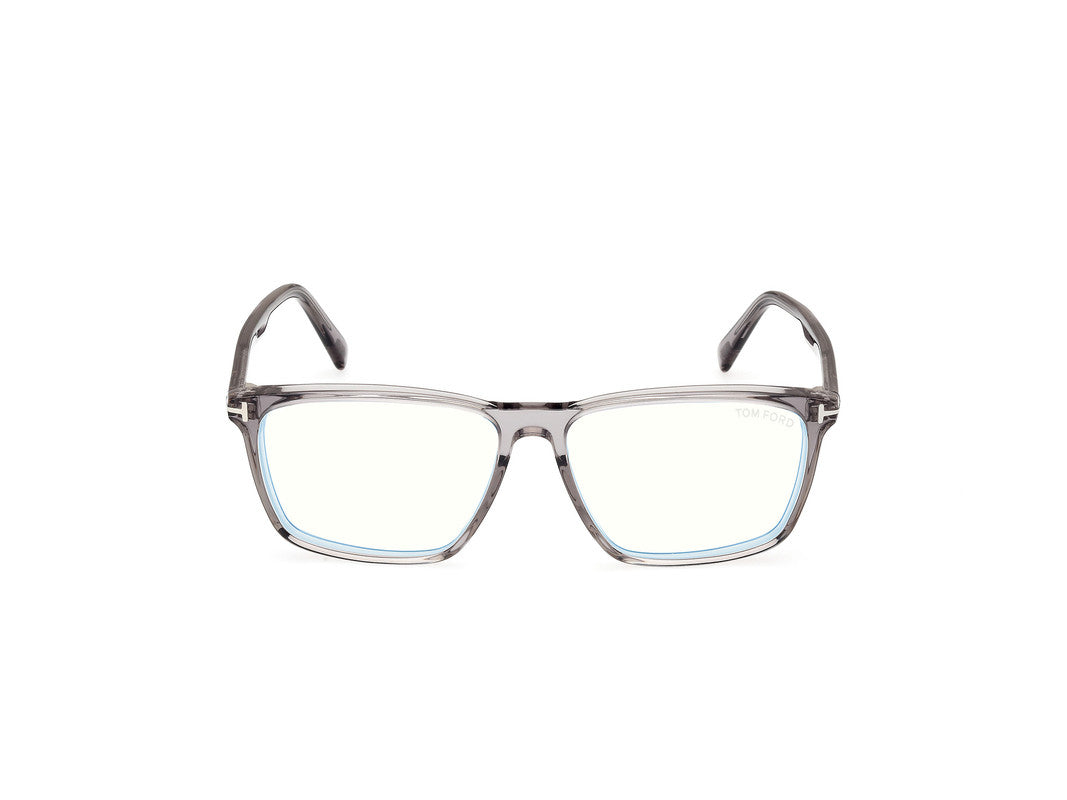 Shiny Grey Male Glasses Tom Ford 889214500328