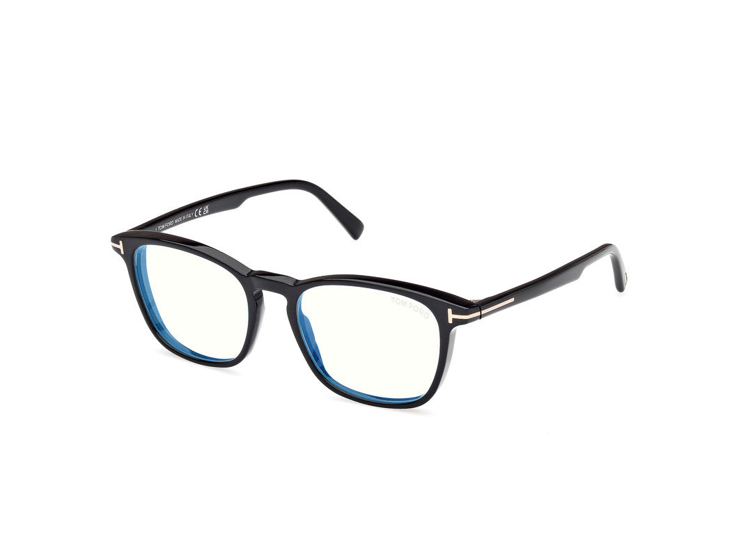 Shiny Black Male Glasses Tom Ford 889214500359