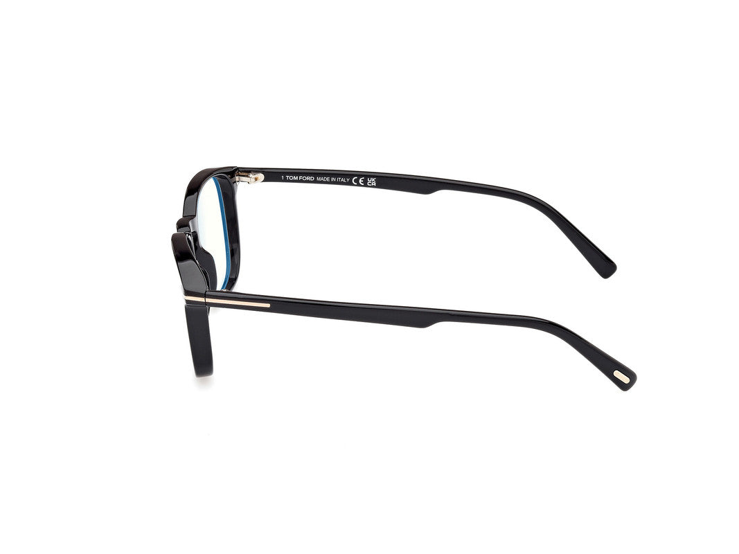 Shiny Black Male Glasses Tom Ford 889214500359