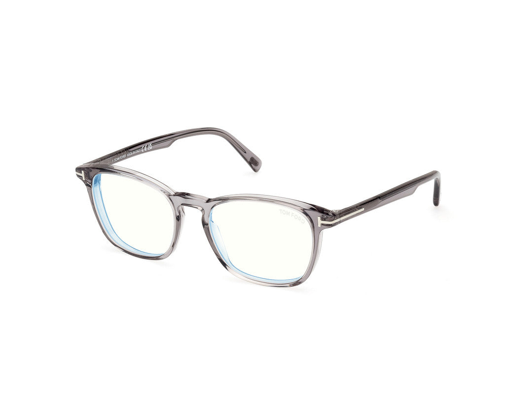 Shiny Grey Male Glasses Tom Ford 889214500366