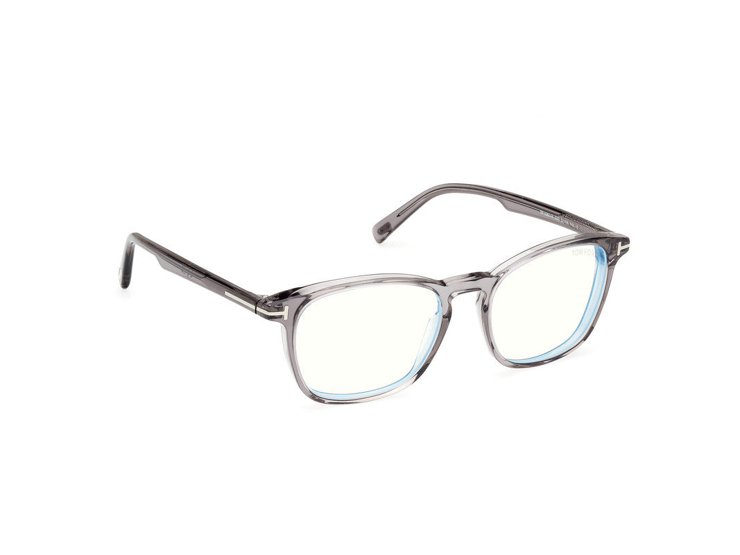 Shiny Grey Male Glasses Tom Ford 889214500366