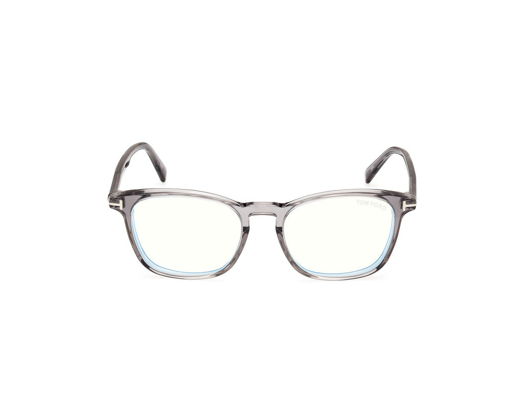 Shiny Grey Male Glasses Tom Ford 889214500366