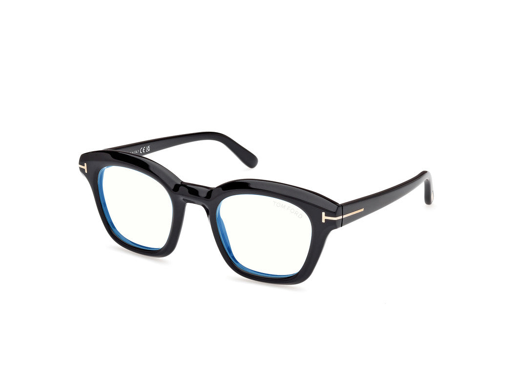 Shiny Black Male Glasses Tom Ford 889214500397