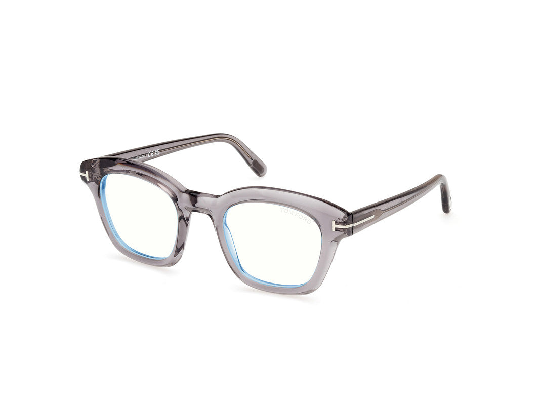 Shiny Grey Male Glasses Tom Ford 889214500601