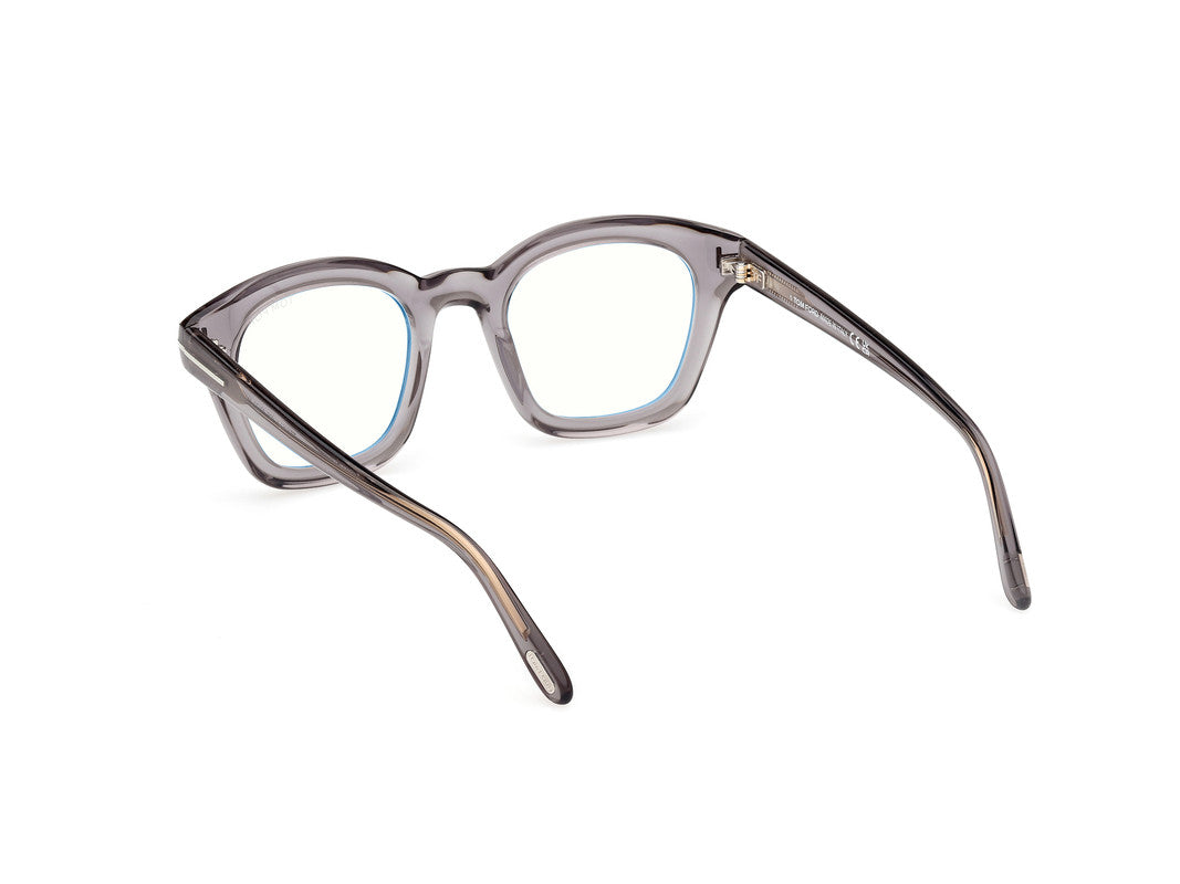 Shiny Grey Male Glasses Tom Ford 889214500601