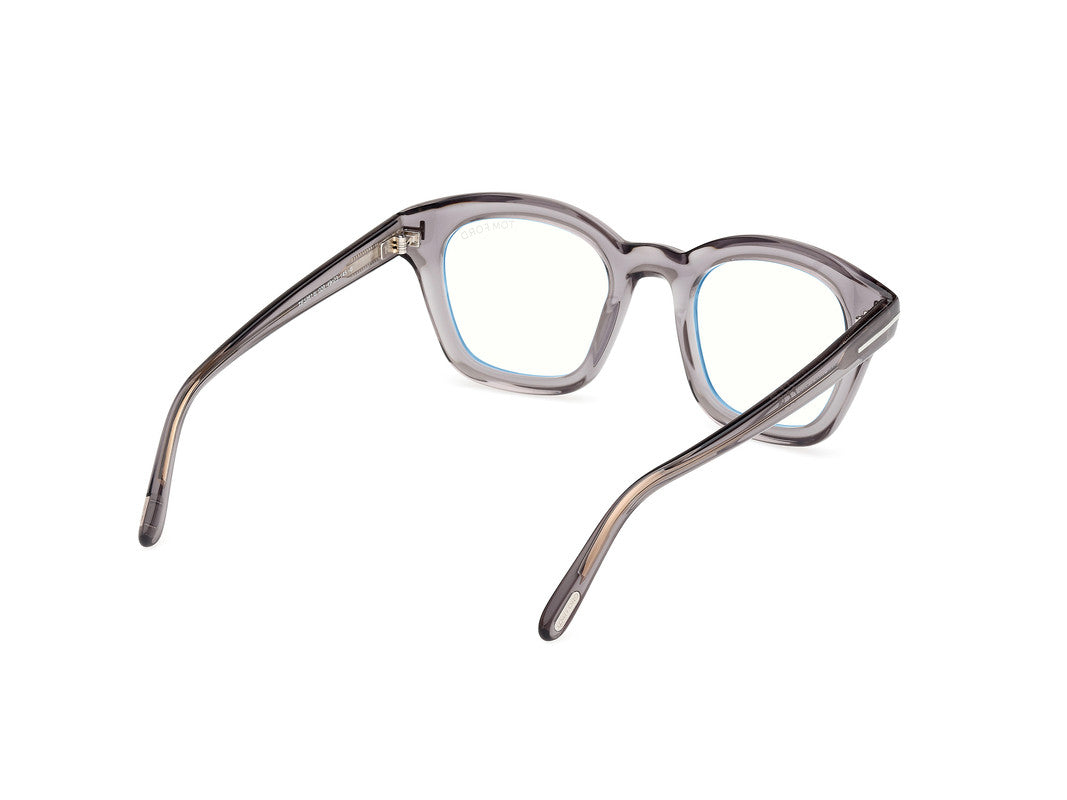 Shiny Grey Male Glasses Tom Ford 889214500601