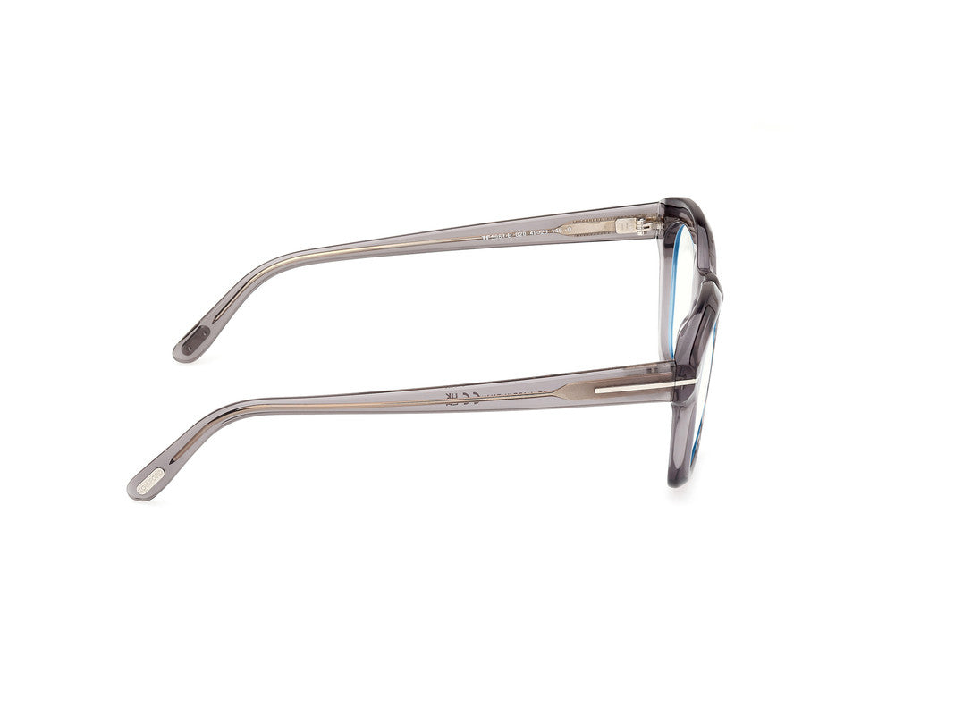Shiny Grey Male Glasses Tom Ford 889214500601