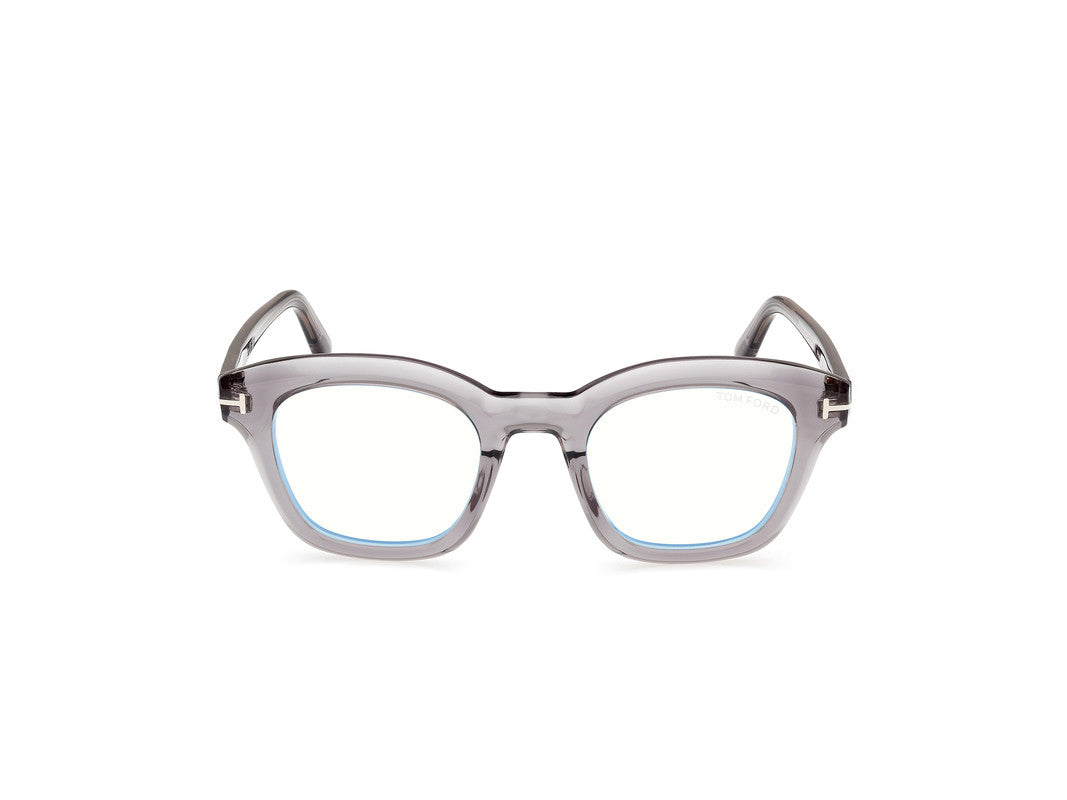 Shiny Grey Male Glasses Tom Ford 889214500601