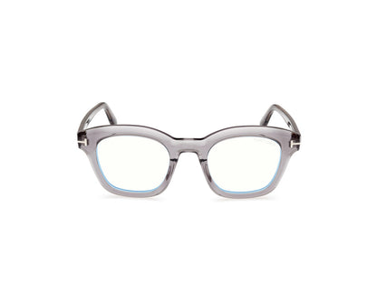 Shiny Grey Male Glasses Tom Ford 889214500601