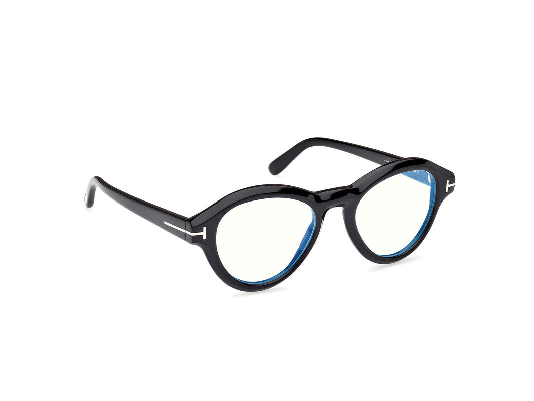 Shiny Black Male Glasses Tom Ford 889214500625