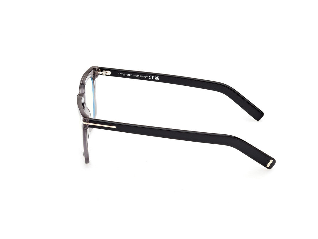 Shiny Grey Male Glasses Tom Ford 889214500656