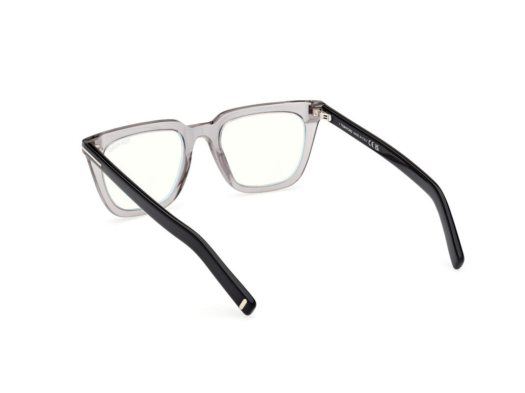 Shiny Grey Male Glasses Tom Ford 889214500656