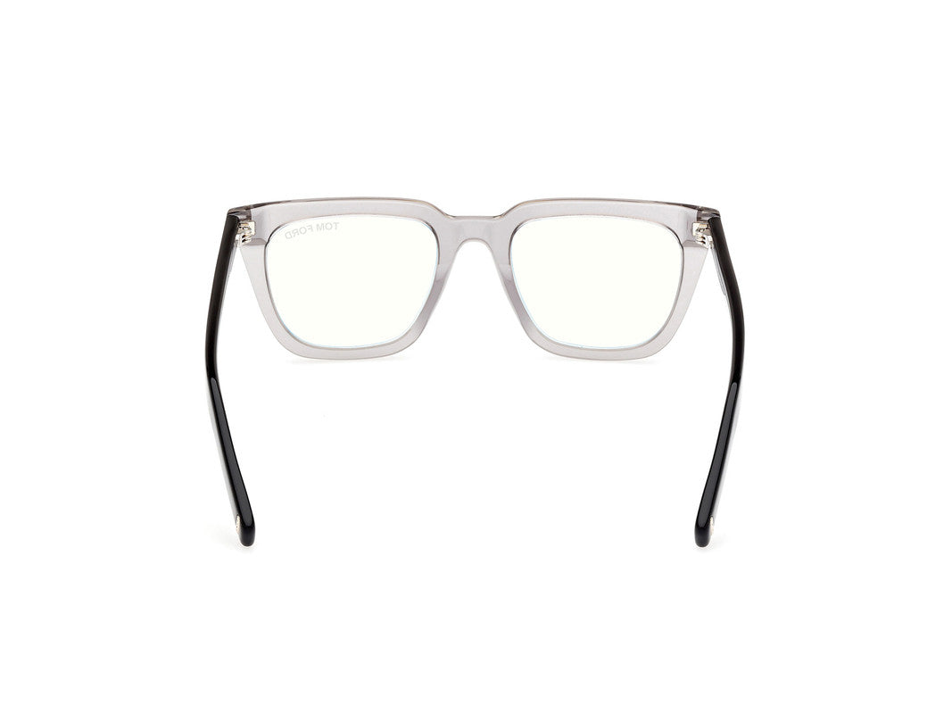 Shiny Grey Male Glasses Tom Ford 889214500656