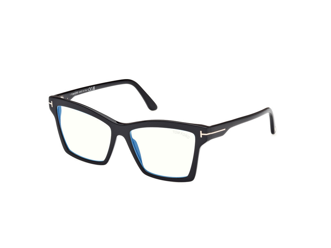 Shiny Black Female Glasses Tom Ford 889214500687