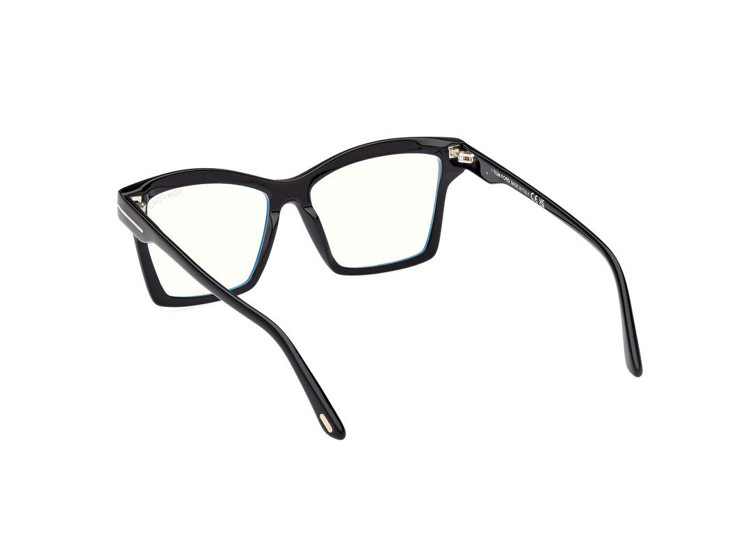 Shiny Black Female Glasses Tom Ford 889214500687