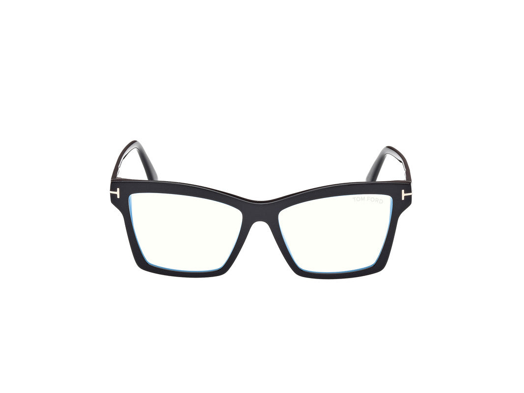 Shiny Black Female Glasses Tom Ford 889214500687