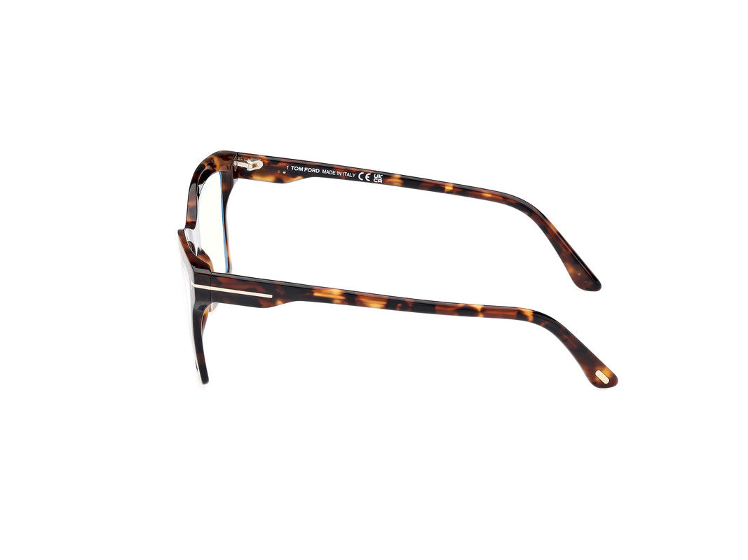 Dark Havana Female Glasses Tom Ford 889214500700