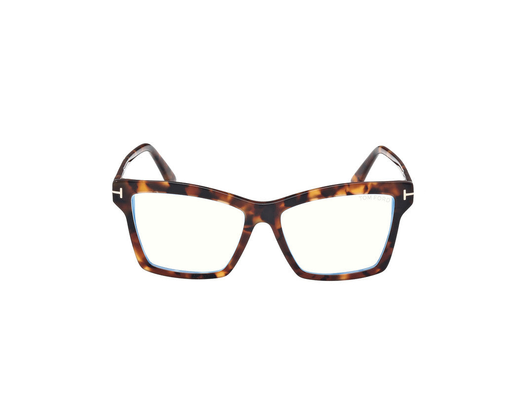 Dark Havana Female Glasses Tom Ford 889214500700