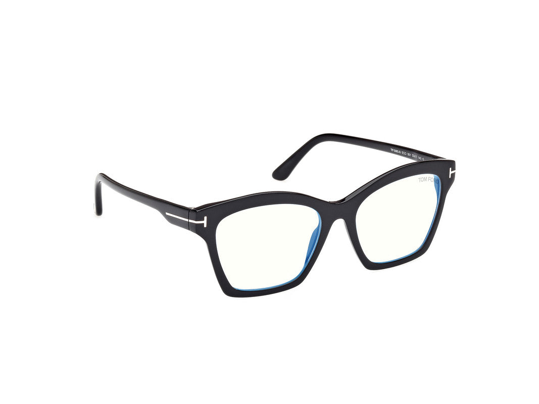 Shiny Black Female Glasses Tom Ford 889214500724