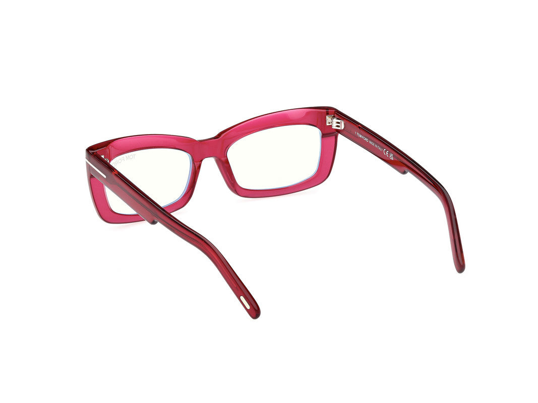 Shiny Dark Fuxia Female Glasses Tom Ford 889214500786