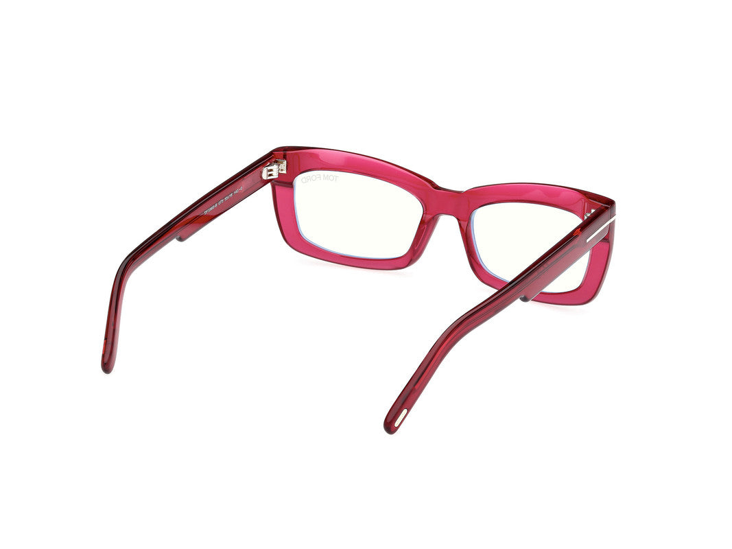 Shiny Dark Fuxia Female Glasses Tom Ford 889214500786