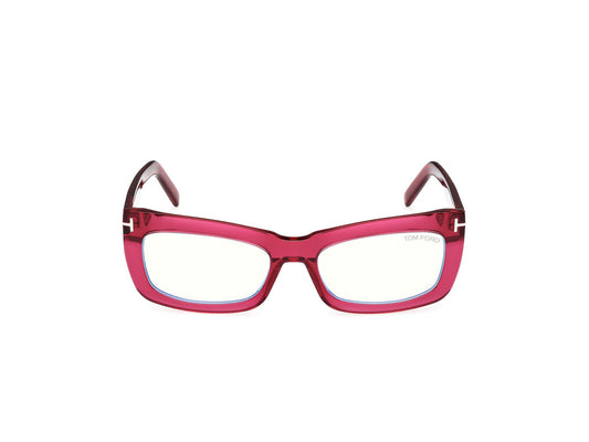 Shiny Dark Fuxia Female Glasses Tom Ford 889214500786