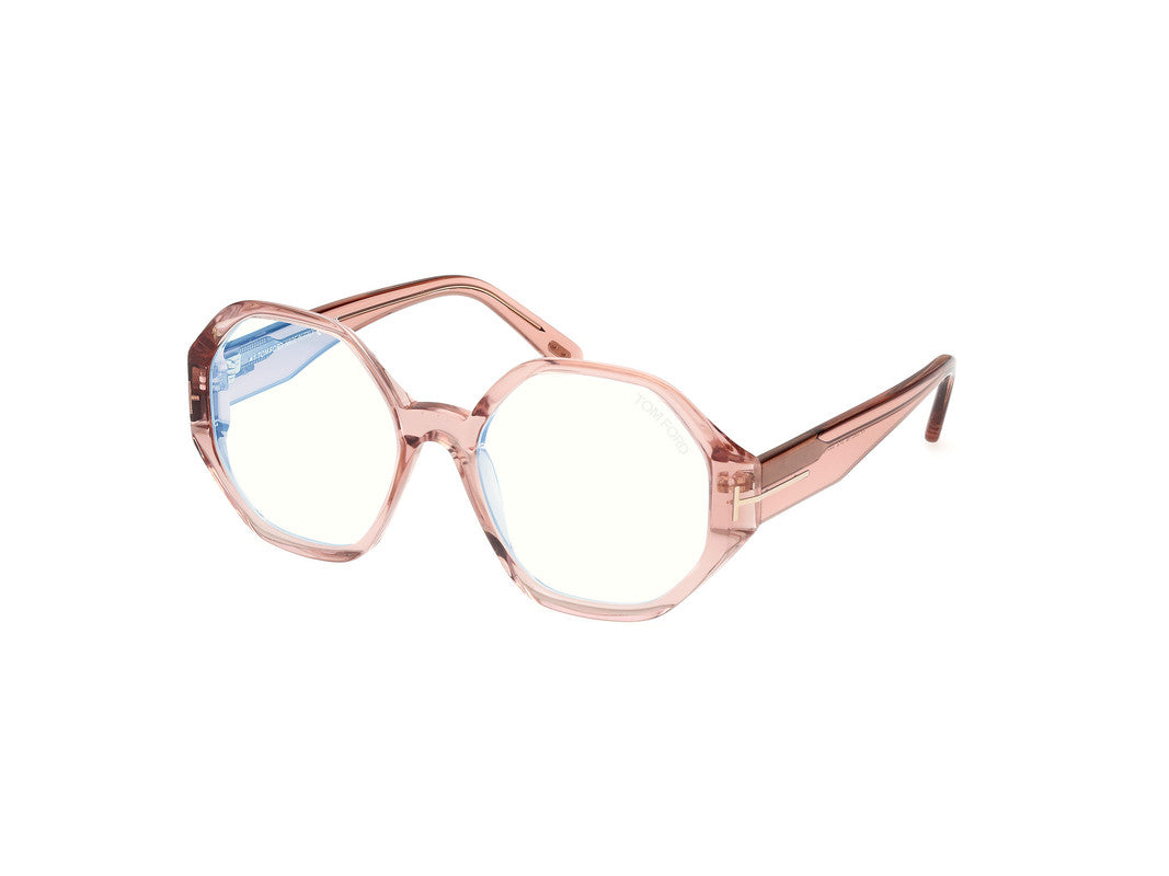 Shiny Light Pink Female Glasses Tom Ford 889214500816