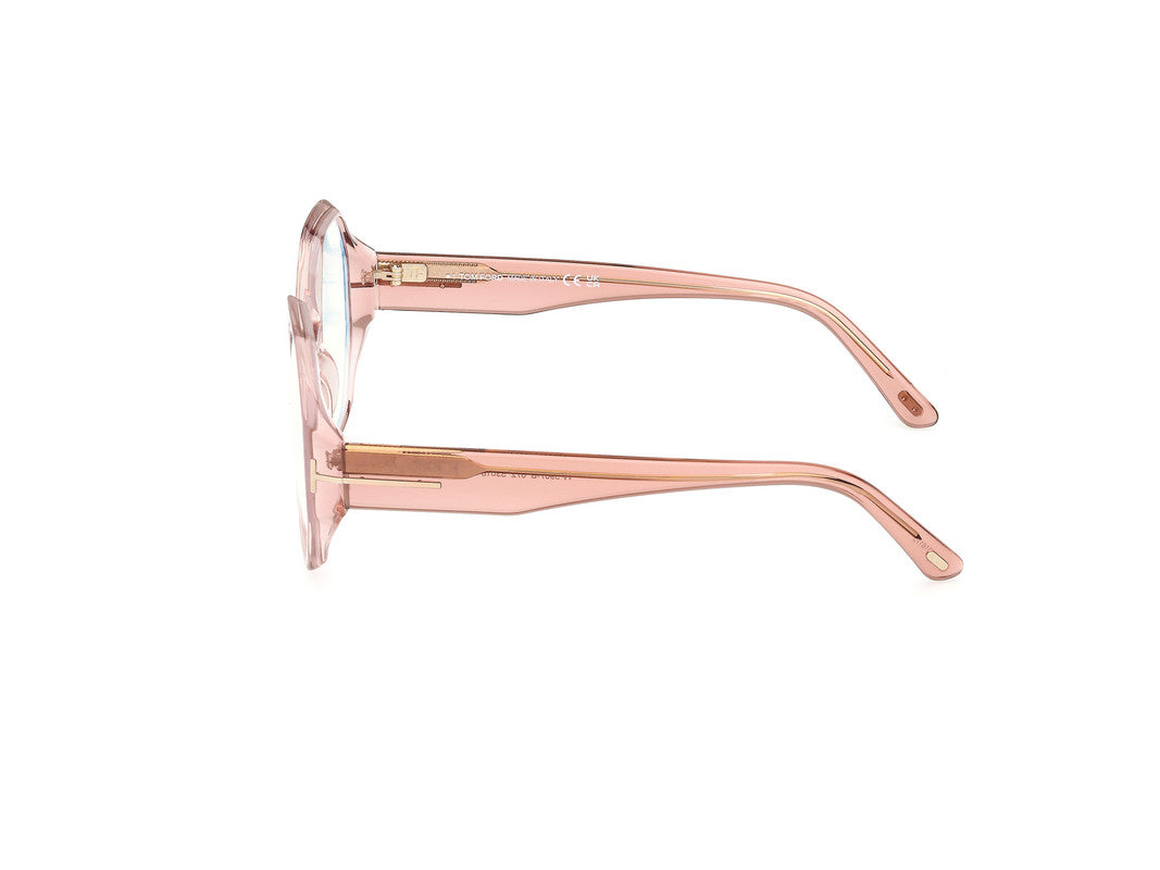 Shiny Light Pink Female Glasses Tom Ford 889214500816