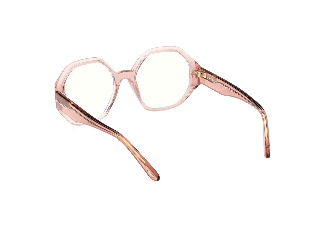 Shiny Light Pink Female Glasses Tom Ford 889214500816