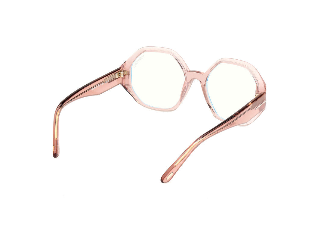 Shiny Light Pink Female Glasses Tom Ford 889214500816