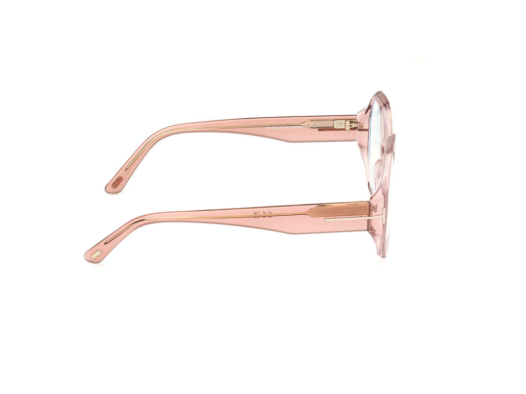 Shiny Light Pink Female Glasses Tom Ford 889214500816