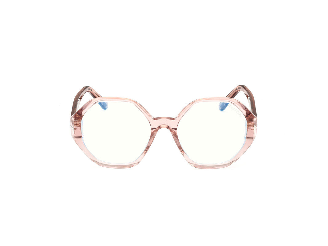 Shiny Light Pink Female Glasses Tom Ford 889214500816