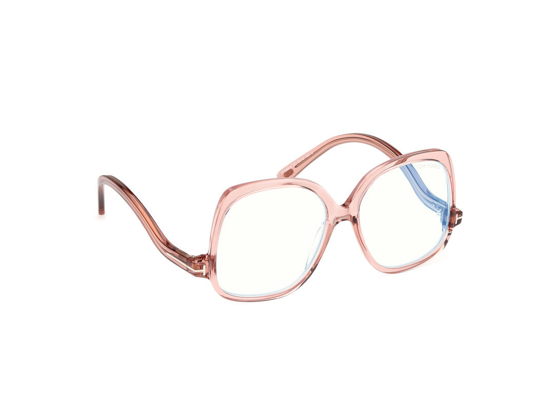 Shiny Light Pink Female Glasses Tom Ford 889214500847