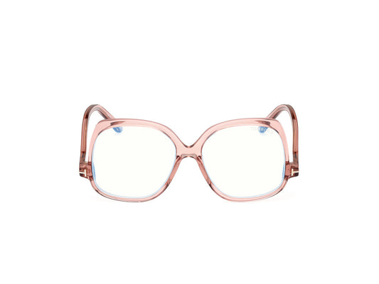 Shiny Light Pink Female Glasses Tom Ford 889214500847