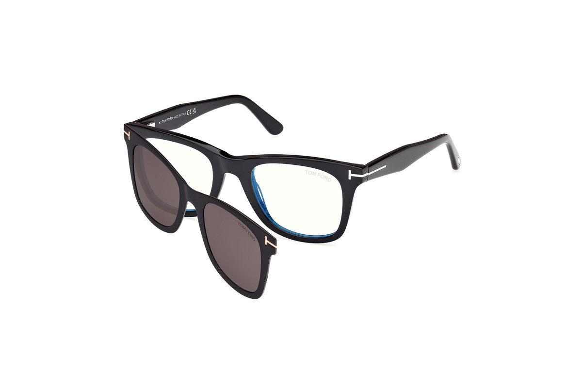 Shiny Black Male Glasses Tom Ford 889214500854