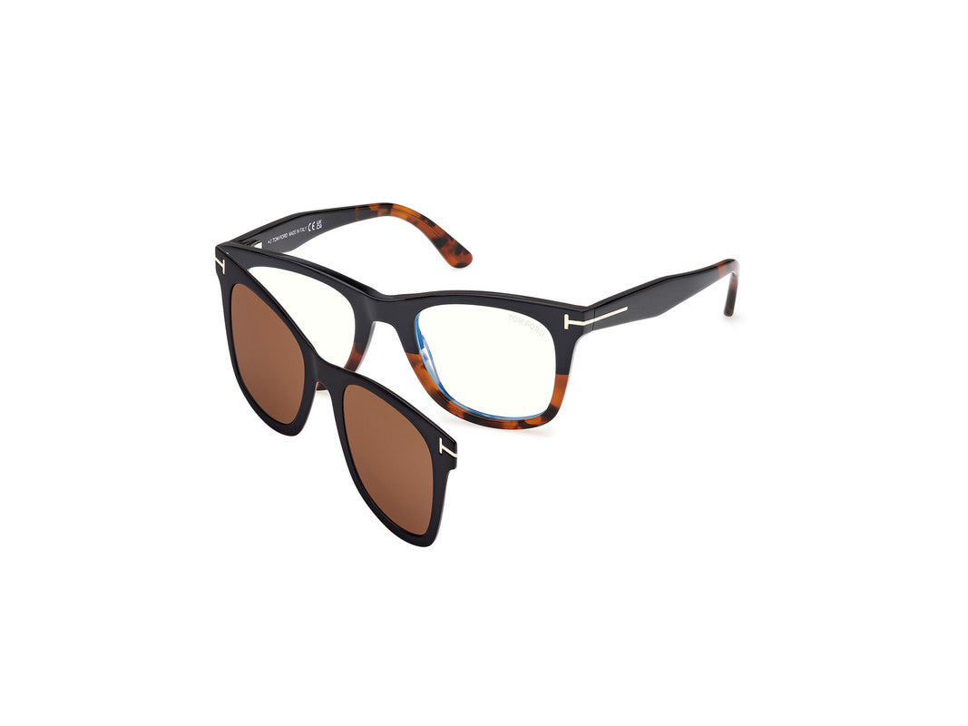 Black/Havana Male Glasses Tom Ford 889214500861