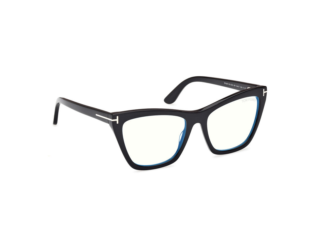 Shiny Black Female Glasses Tom Ford 889214500885