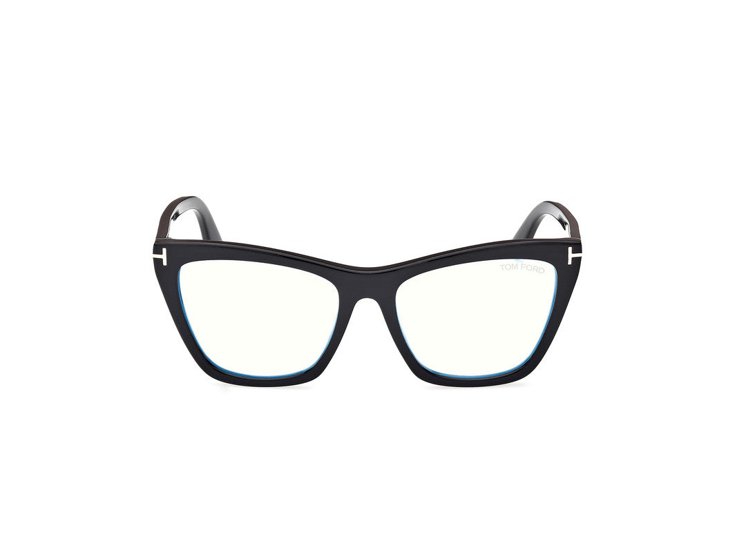 Shiny Black Female Glasses Tom Ford 889214500885